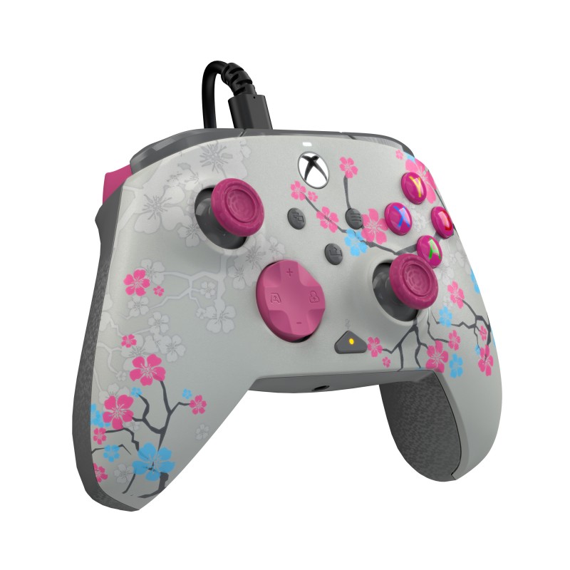 PDP Rematch Wired Controller - Blossom (Glow In Dark)
