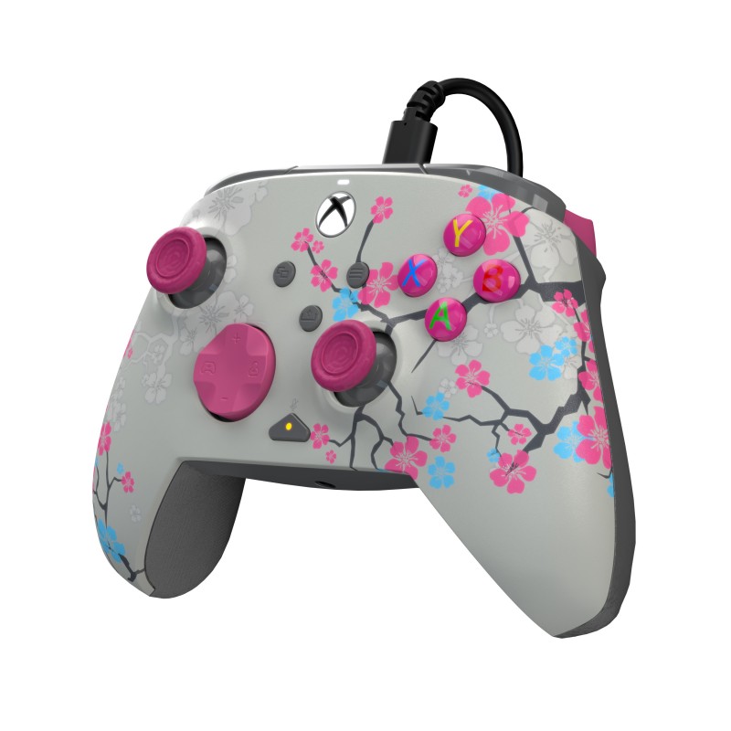 PDP Rematch Wired Controller - Blossom (Glow In Dark)