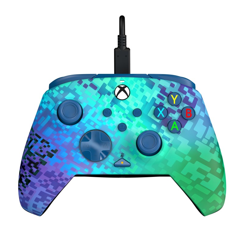 PDP Rematch Wired Controller - Glitch Green