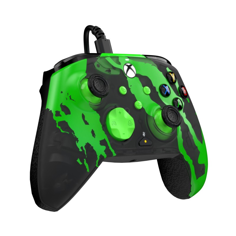PDP Rematch Wired Controller - Jolt Green (Glow In Dark)