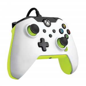 PDP Gaming Wired Controller - Electric White