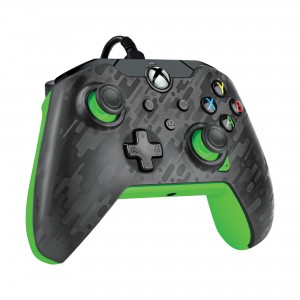 PDP Gaming Wired Controller - Neon Carbon