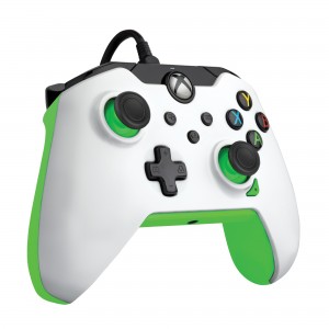 PDP Gaming Wired Controller - Neon White