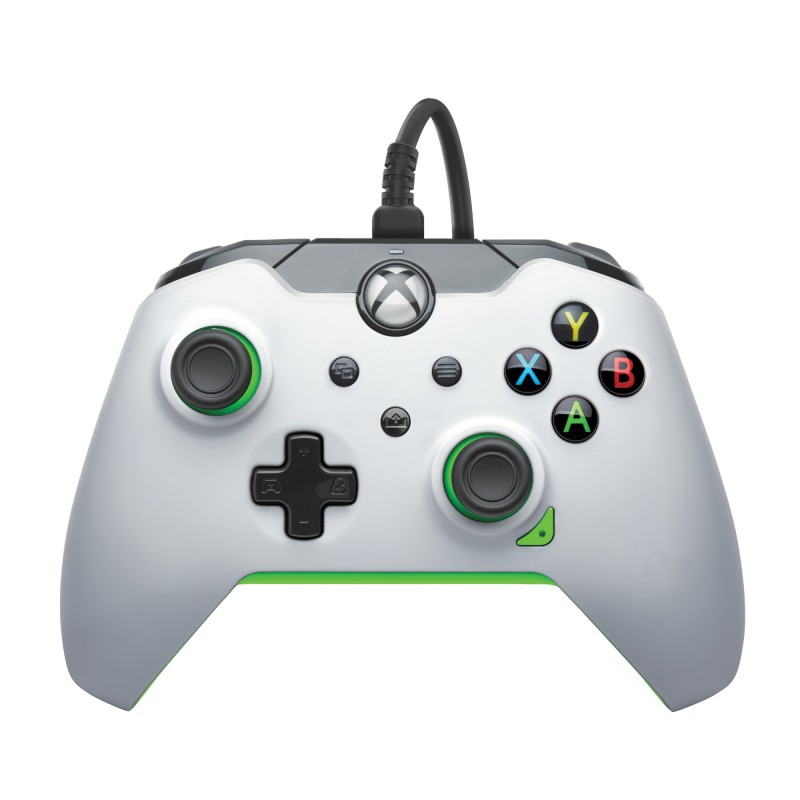PDP Gaming Wired Controller - Neon White