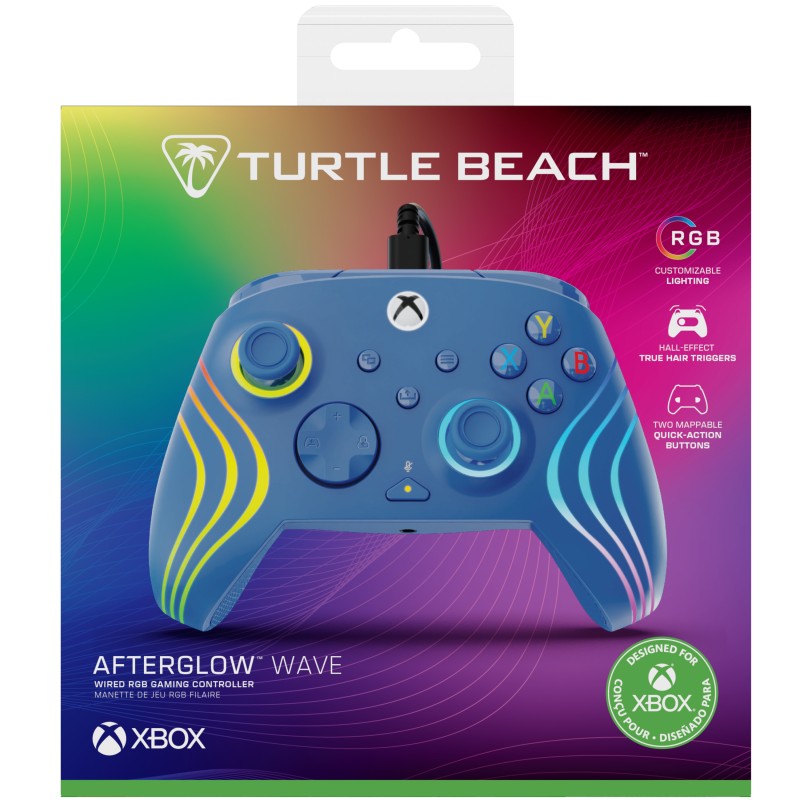 Turtle Beach Afterglow Wave Wired Controller - Blue