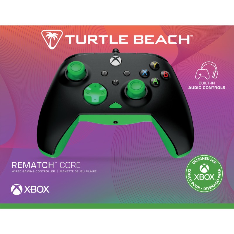Turtle Beach Rematch Core Wired Controller Black Green