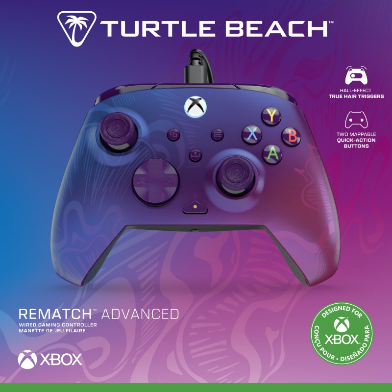 Turtle Beach Rematch Advanced Wired - Purple Fade
