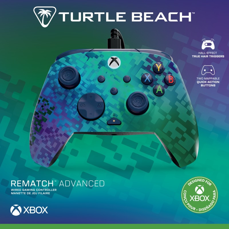 Turtle Beach Rematch Advanced Wired - Glitch Green