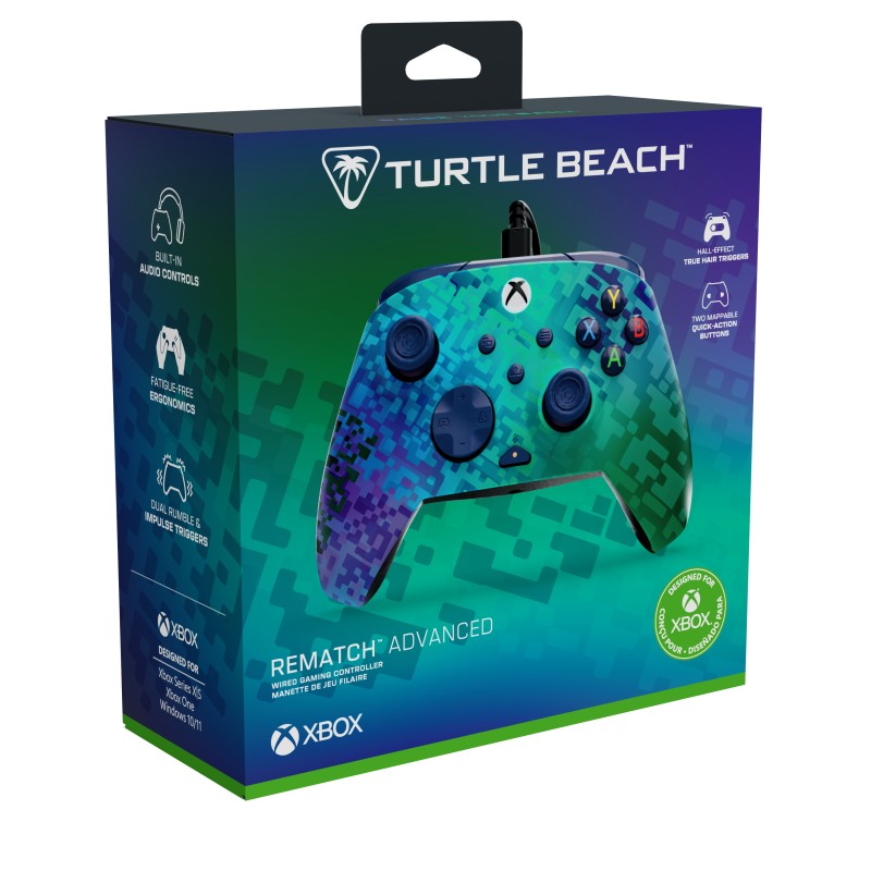 Turtle Beach Rematch Advanced Wired - Glitch Green
