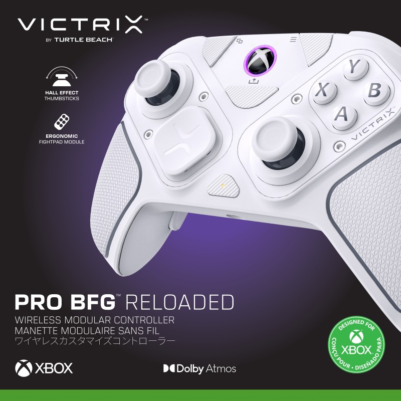Turtle Beach Victrix Pro BFG Reloaded White