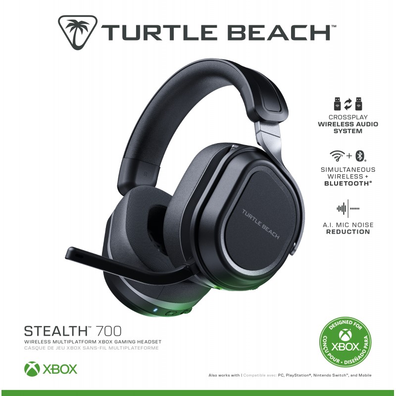 Turtle Beach Stealth 700 Gen 3 Black PAN Vision