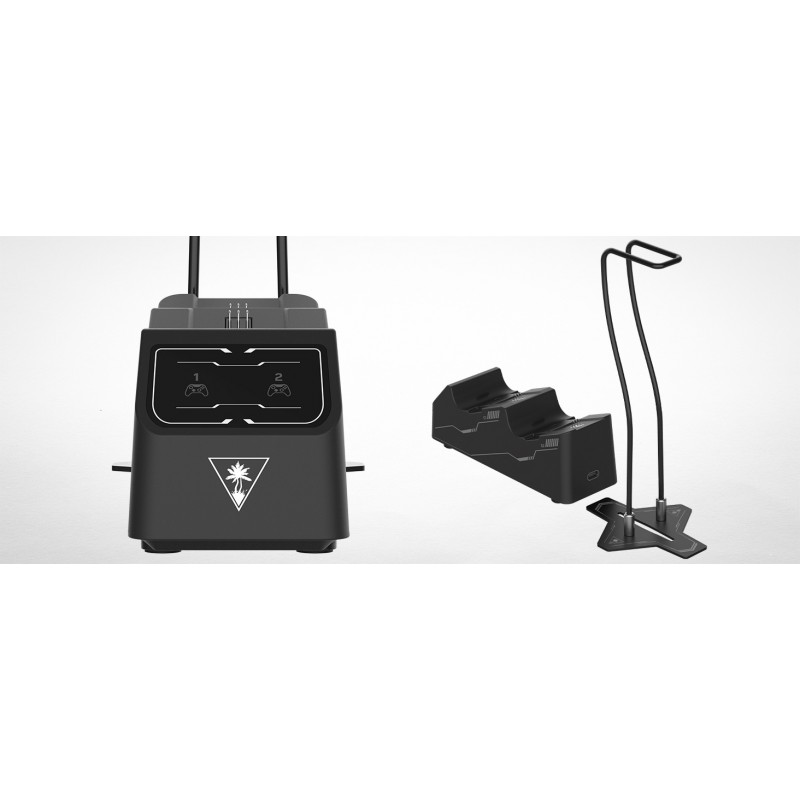 Turtle Beach Fuel Dual Charger Station &amp; Headset stand-Black