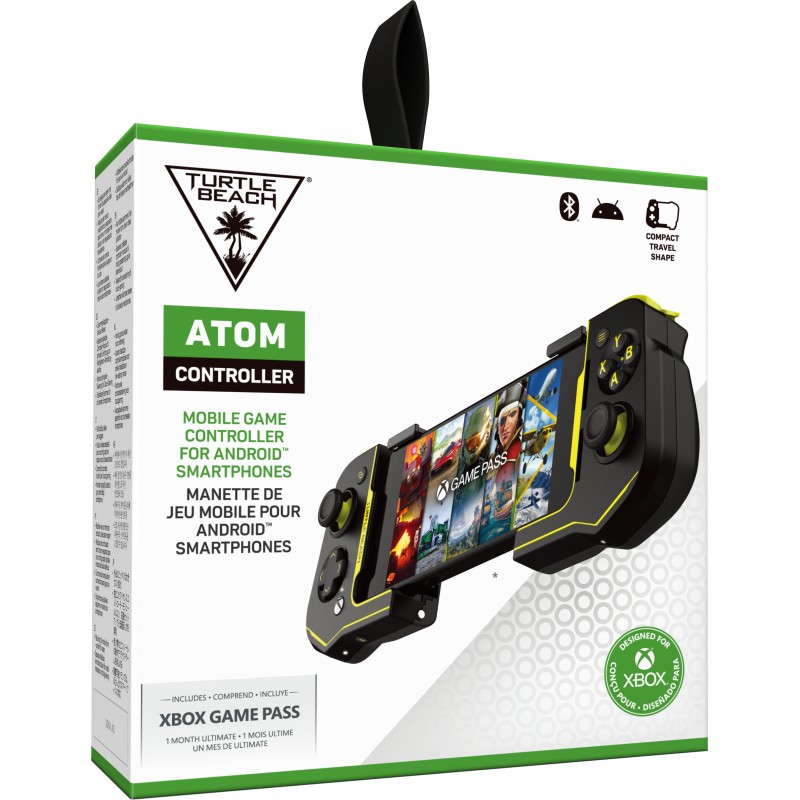 Turtle Beach Atom Controller - Black/Yellow